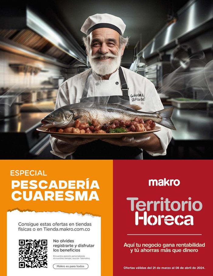 Catálogo Makro en Cartagena | Especial Pescaderia Cuaresma | 25/3/2024 - 8/4/2024