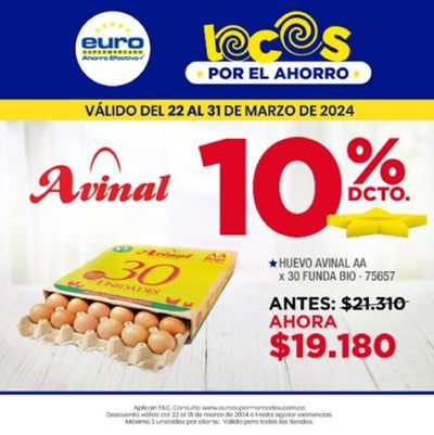 Catálogo Euro Supermercados en Medellín | 10% DCTO | 25/3/2024 - 31/3/2024