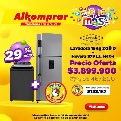 Catálogo Alkomprar en Soledad | Ofertas Alkomprar | 25/3/2024 - 29/3/2024