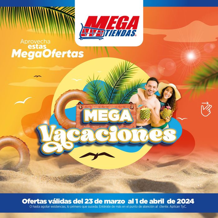 Catálogo MegaTiendas en Arjona | Tus vacaciones con nuestras mega ofertas  | 26/3/2024 - 1/4/2024