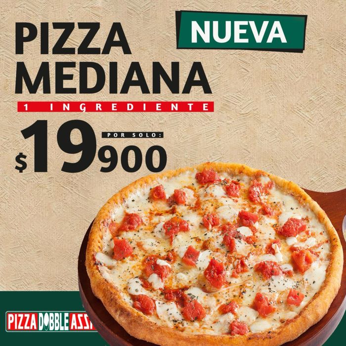 Catálogo Pizza Doble Pizza en Sabaneta | Ofertas de pizzas | 28/3/2024 - 28/4/2024