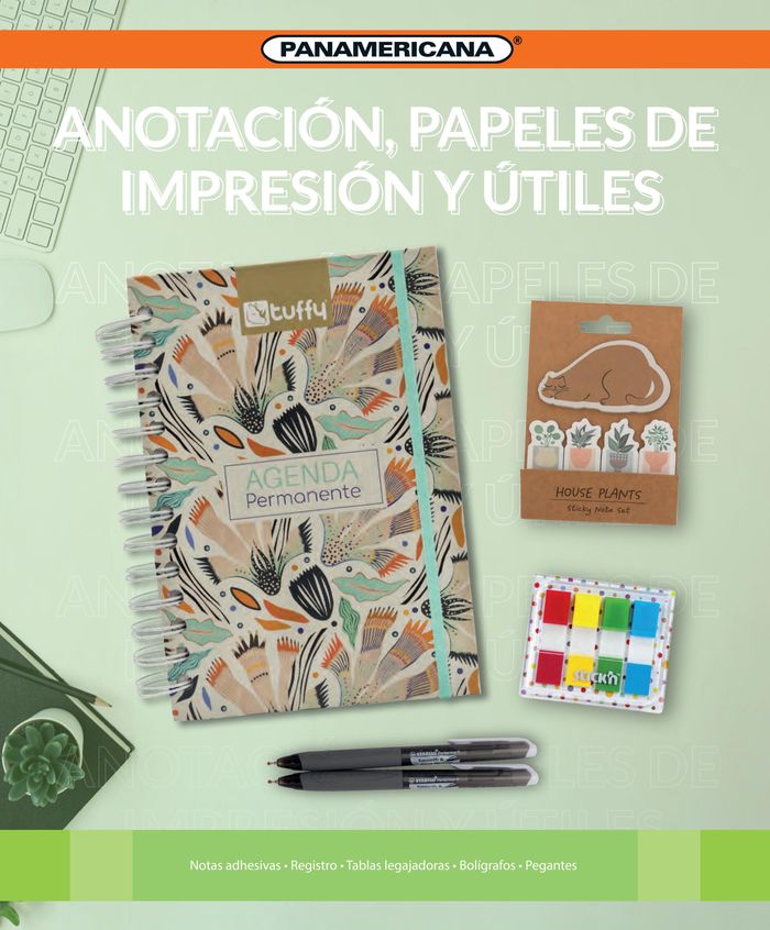 Catálogo Panamericana en Soacha | Panamericana ANOTACIÓN, PAPELES DE IMPRESIÓN Y ÚTILES | 2/4/2024 - 31/12/2024