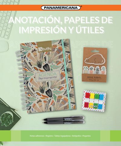 Catálogo Panamericana | Panamericana ANOTACIÓN, PAPELES DE IMPRESIÓN Y ÚTILES | 2/4/2024 - 31/12/2024