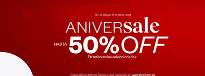 Ofertas de Ropa y Zapatos en Zipaquirá | Aniversale hasta 50% off de Addict by Bosi | 3/4/2024 - 16/4/2024
