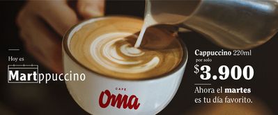 Ofertas de Restaurantes en Cali | Oferta Especial Café OMA de Café OMA | 5/4/2024 - 30/4/2024