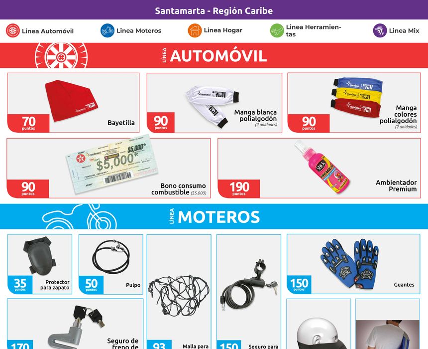 Catálogo Combuscol en Sabaneta | Combuscol Automovil | 8/4/2024 - 31/5/2024