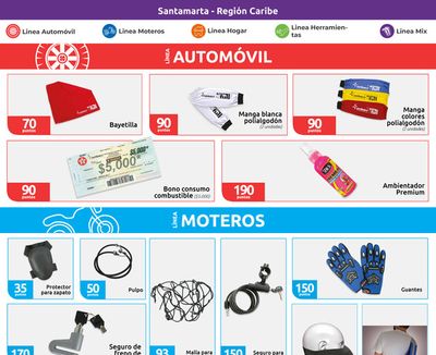 Ofertas de Carros, Motos y Repuestos en Sabaneta | Combuscol Automovil de Combuscol | 8/4/2024 - 31/5/2024