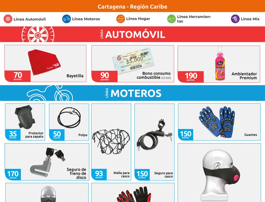 Catálogo Combuscol en Rionegro Antioquia | Combuscol Automovil | 8/4/2024 - 31/5/2024