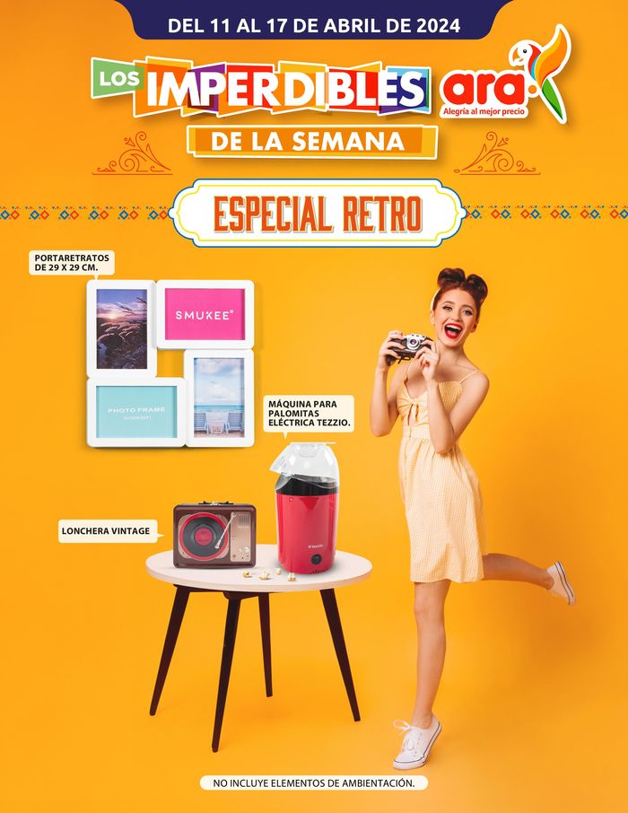 Catálogo Ara en Planeta Rica | ESPECIAL RETRO | 12/4/2024 - 17/4/2024