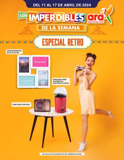 Ofertas de Supermercados en Mariquita | ESPECIAL RETRO de Ara | 12/4/2024 - 17/4/2024