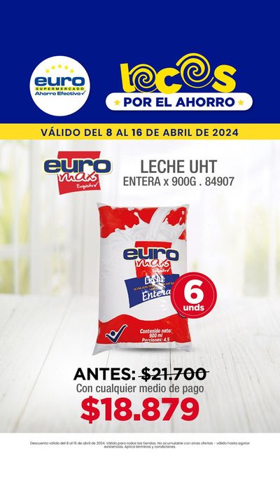 Catálogo Euro Supermercados en Medellín | euro max Oferta | 12/4/2024 - 16/4/2024
