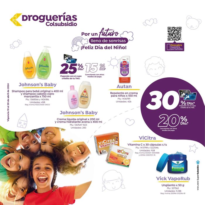Catálogo Droguerías Colsubsidio en Envigado | 30% de descuento | 17/4/2024 - 30/4/2024