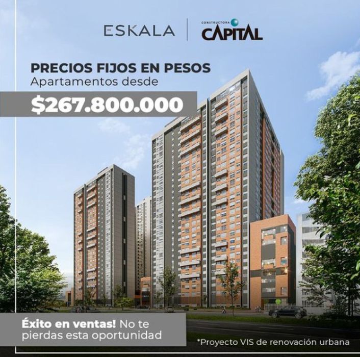 Catálogo Constructora Capital en Rionegro Antioquia | Precios fijos en pesos | 23/4/2024 - 7/5/2024