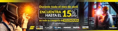 Ofertas de Ferreterías y Construcción en Madrid | Encuentra hasta el 15% DTO de Ferricentro | 23/4/2024 - 30/4/2024