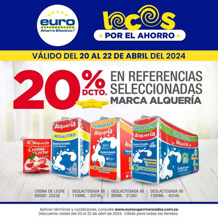 Catálogo Euro Supermercados en Itagüí | 50% DCTO | 24/4/2024 - 1/5/2024
