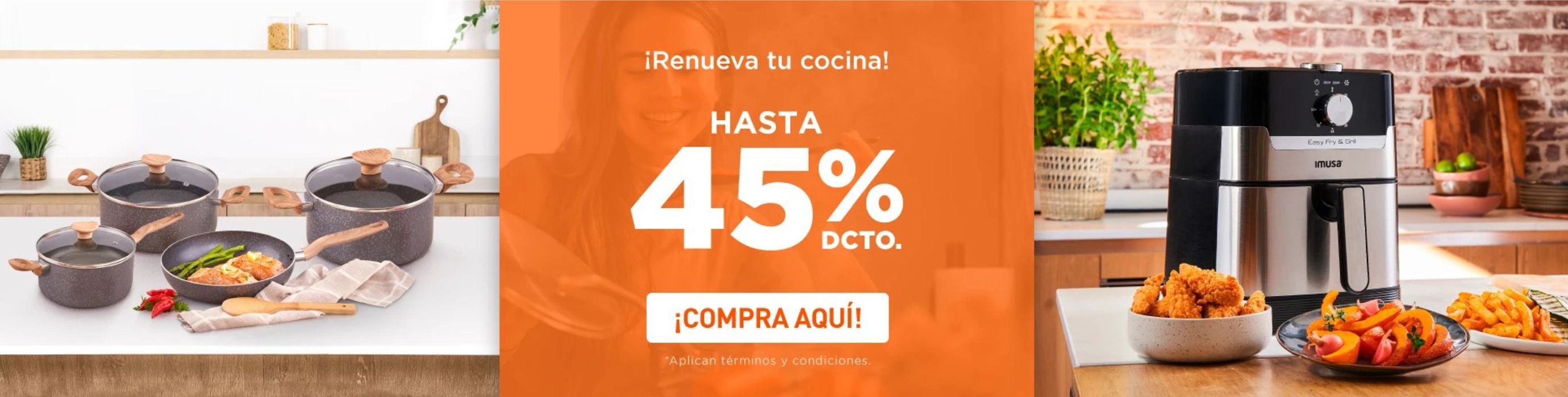 Catálogo Imusa en Villavicencio | Hasta 47% de descuento | 24/4/2024 - 15/5/2024