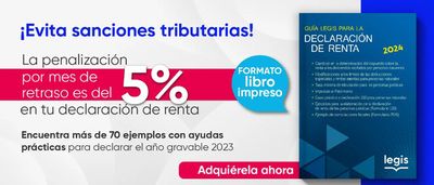 Ofertas de Libros y Cine en Yumbo | 5% en tu declaracion de renta de Legis | 24/4/2024 - 24/5/2024