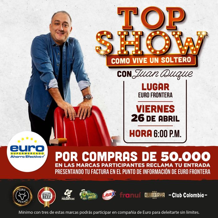 Catálogo Euro Supermercados en Rionegro Antioquia | Top show | 26/4/2024 - 26/4/2024