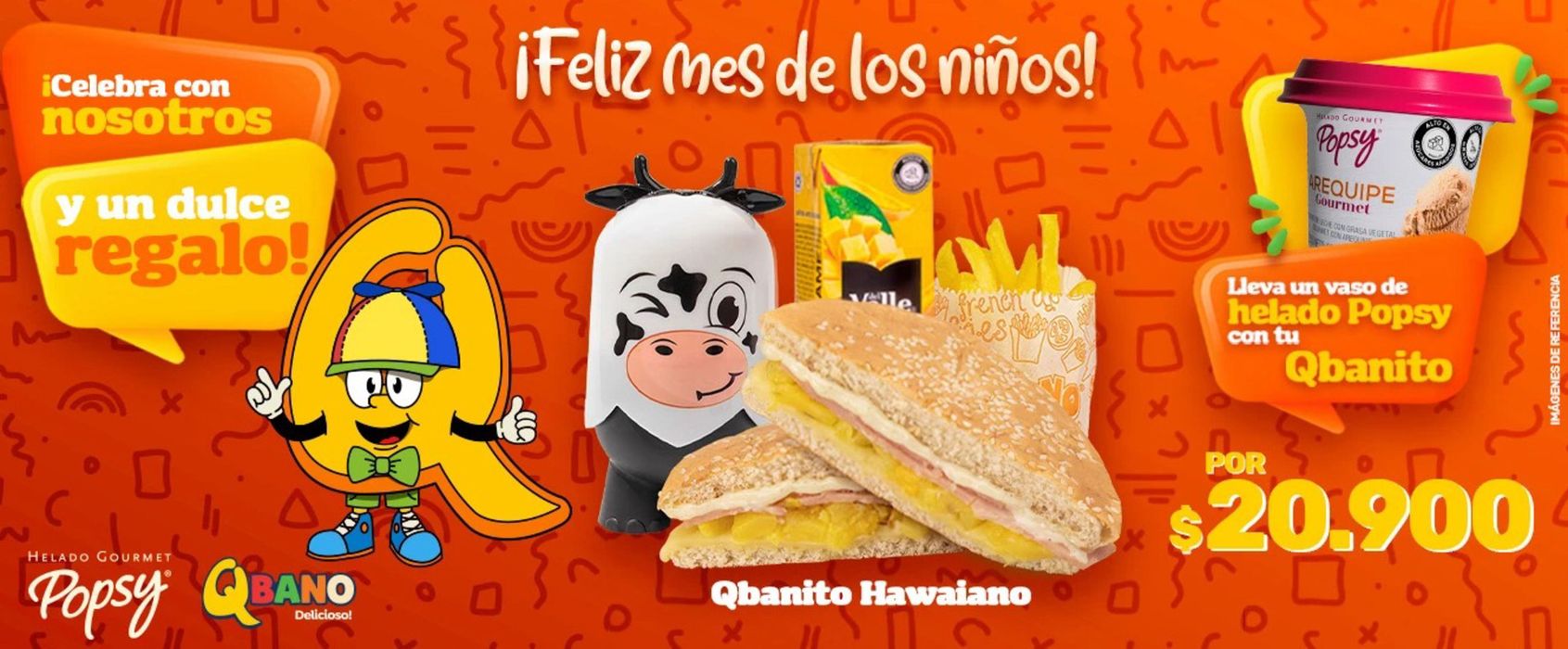 Catálogo Sandwich Qbano en Envigado | Feliz mes de los ninos! | 25/4/2024 - 25/5/2024