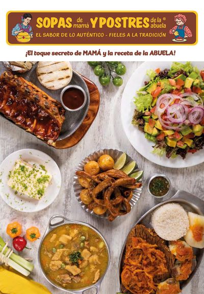 Ofertas de Restaurantes en Villavicencio | Menu Sopas y Postres Abril de Sopas y Postres | 25/4/2024 - 8/5/2024