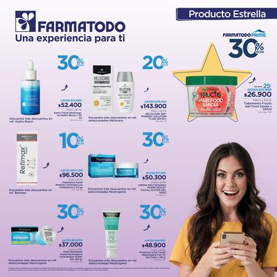 Ofertas de Farmacias, Droguerías y Ópticas en Chía | 30% DCTO de FarmaTodo | 26/4/2024 - 2/5/2024