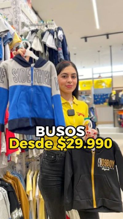 Ofertas de Ropa y Zapatos en Cúcuta | Busos desde $29,990 de El Surtidor | 26/4/2024 - 26/5/2024