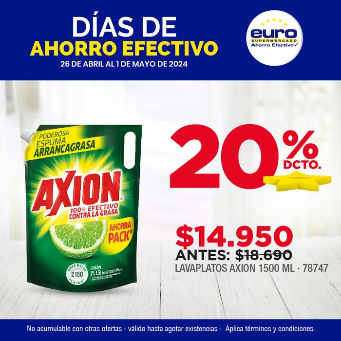 Catálogo Euro Supermercados en Itagüí | 20% DCTO | 29/4/2024 - 1/5/2024
