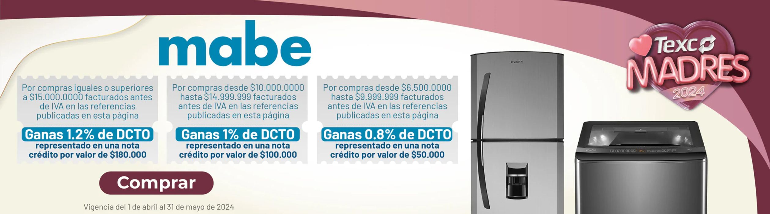Catálogo Texco Comercial en Cúcuta | Texco madres 2024 | 30/4/2024 - 31/5/2024