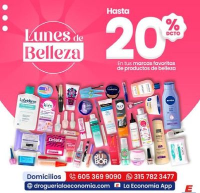 Ofertas de Farmacias, Droguerías y Ópticas en Barranquilla | Hasta 20% Off de Droguería la Economía | 30/4/2024 - 30/5/2024