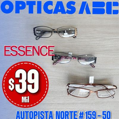 Ofertas de Farmacias, Droguerías y Ópticas en Ciudad Bolívar | Oferta Especial Ópticas ABC de Ópticas ABC | 30/4/2024 - 30/5/2024