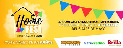 Ofertas de Ferreterías y Construcción en Guacarí | HOME FEST de Ferretería Master | 3/5/2024 - 18/5/2024