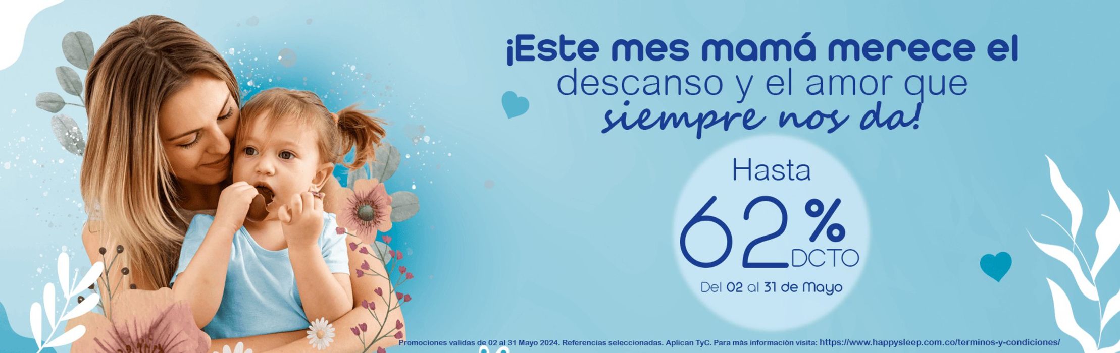 Catálogo Happy Sleep en Ibagué | Hasta 62% off | 7/5/2024 - 31/5/2024