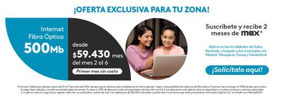 Ofertas de Informática y Electrónica | Oferta exclusiva para tu zona! de ETB | 7/5/2024 - 31/5/2024