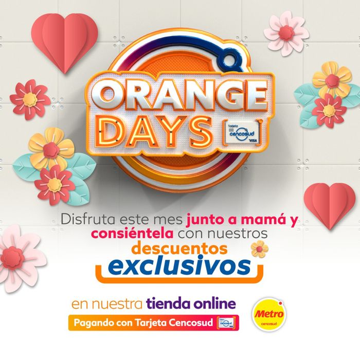 Catálogo Metro en Bucaramanga | Orange Days | 9/5/2024 - 13/5/2024