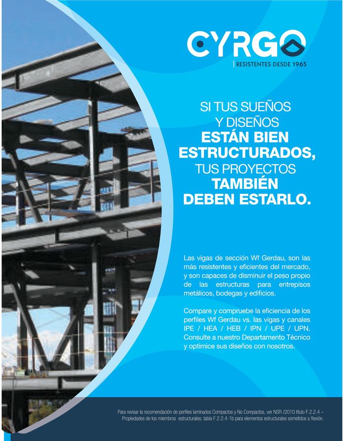 Catálogo Cyrgo en Bogotá | Ficha Técnica | 9/5/2024 - 31/12/2024