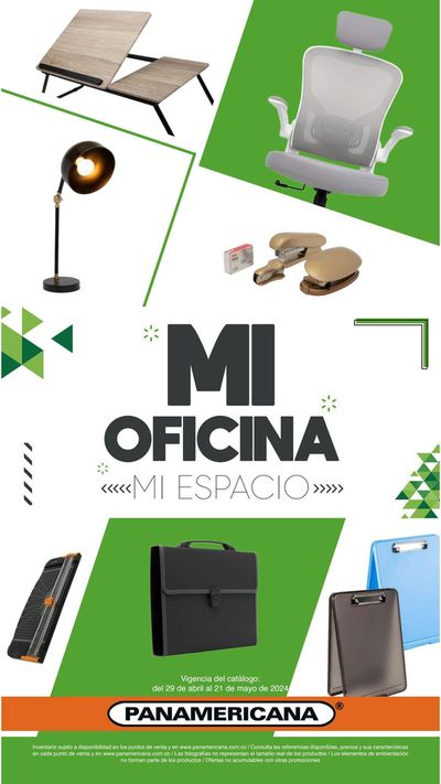 Catálogo Panamericana en Chinchiná | MI OFICINA MI ESPACIO | 9/5/2024 - 31/12/2024