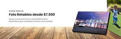 Ofertas de Informática y Electrónica en Galapa | Súper Precio Foto Retablos desde $7.500 de Magifoto | 14/5/2024 - 31/5/2024
