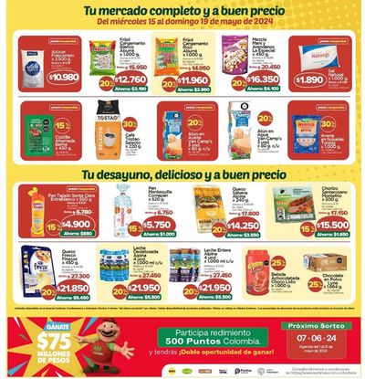 Ofertas de Supermercados en Chipaque | Gangazo del Aseo Surtimax de Surtimax | 15/5/2024 - 19/5/2024