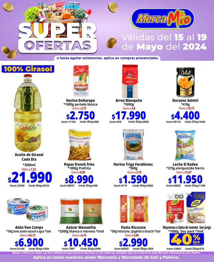 Catálogo MercaMío | Super ofertas | 15/5/2024 - 19/5/2024