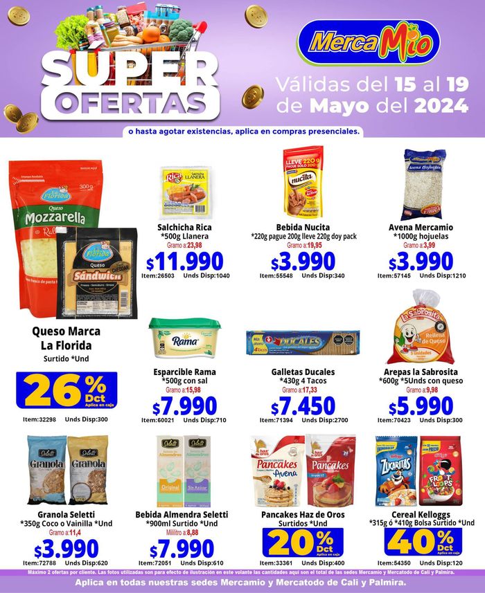 Catálogo MercaMío | Super ofertas | 15/5/2024 - 19/5/2024