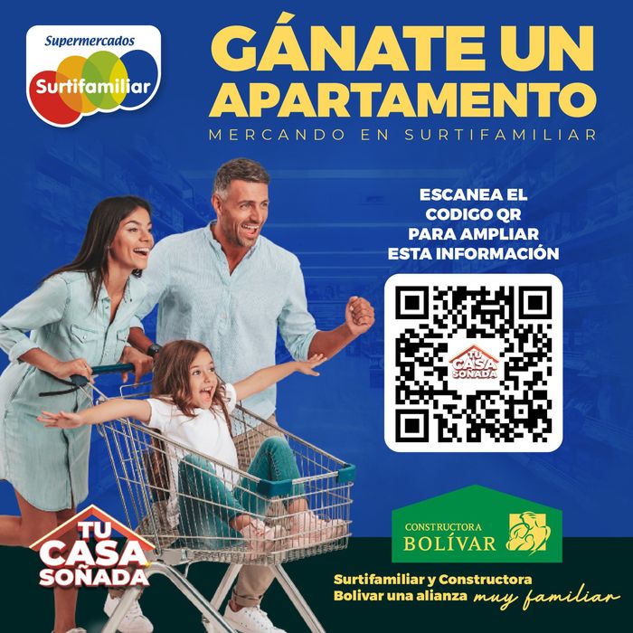 Catálogo Surtifamiliar en Buga | Ganate un apartamento | 15/5/2024 - 19/5/2024