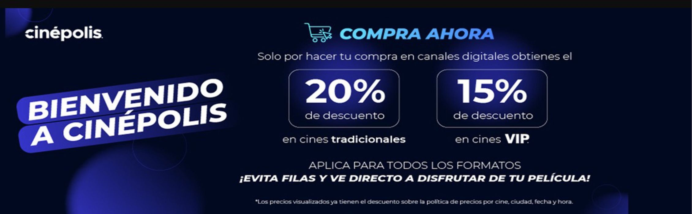 Catálogo Cinépolis en Bogotá | 20% off | 15/5/2024 - 31/5/2024