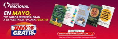 Ofertas de Libros y Cine en Mosquera Cundinamarca | Oferta Especial Librería Nacional de Librería Nacional | 15/5/2024 - 31/5/2024