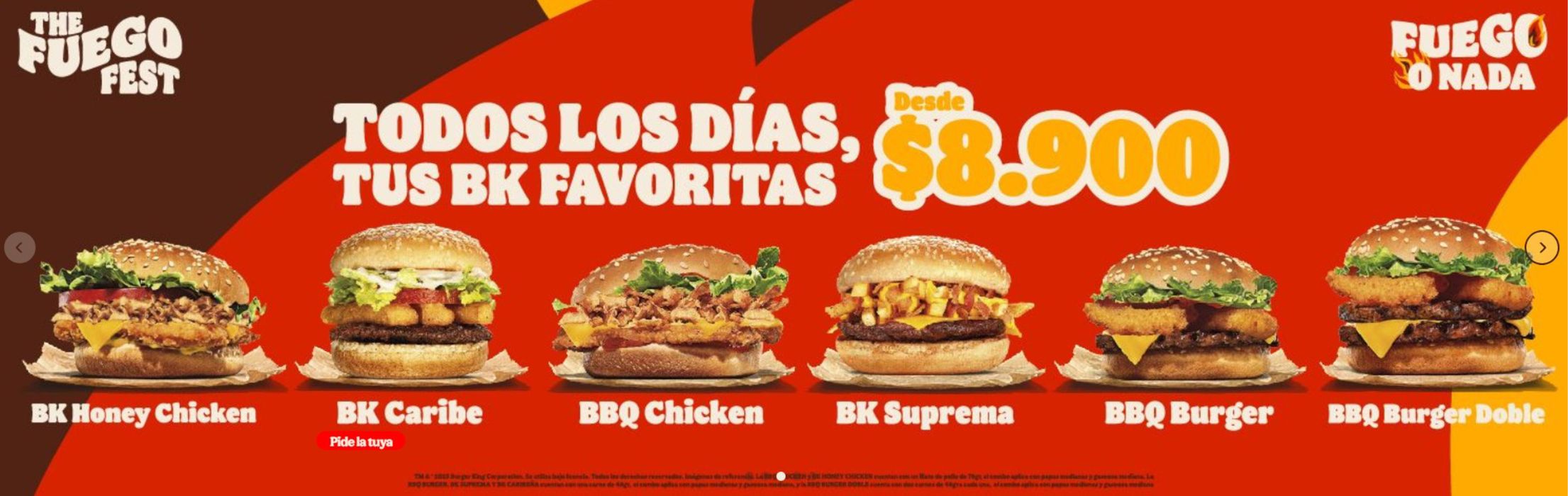 Catálogo Burger King en Bogotá | Hamburgers ofertas | 15/5/2024 - 31/5/2024