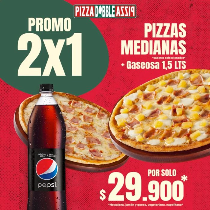 Catálogo Pizza Doble Pizza | Ofertas Especiales Pizza Doble Pizza | 16/5/2024 - 16/6/2024