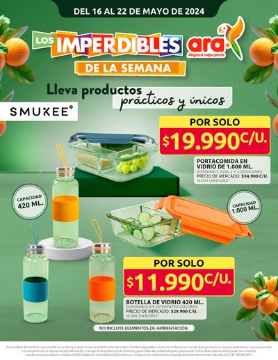 Ofertas de Supermercados en Ibagué | Los Imperdibles de la semana de Ara | 17/5/2024 - 22/5/2024