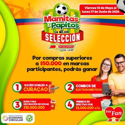 Ofertas de Supermercados en Ibagué | Mamitas y papitos en mejor seleccion de MercaCentro | 17/5/2024 - 17/6/2024