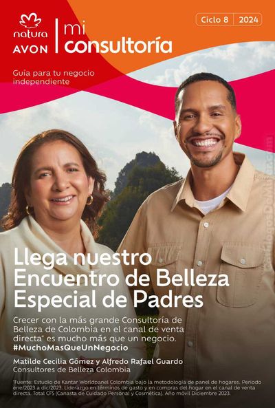 Ofertas de Perfumerías y Belleza en Piedecuesta | Mi Consultoría Ciclo 8 2024 Colombia de Natura | 20/5/2024 - 30/6/2024