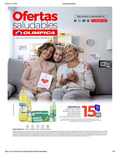 Ofertas de Supermercados en Ciénaga | Ofertas saludables de Olímpica | 20/5/2024 - 31/5/2024