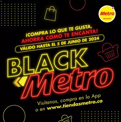 Ofertas de Supermercados en Yumbo | Black Metro de Metro | 28/5/2024 - 5/6/2024